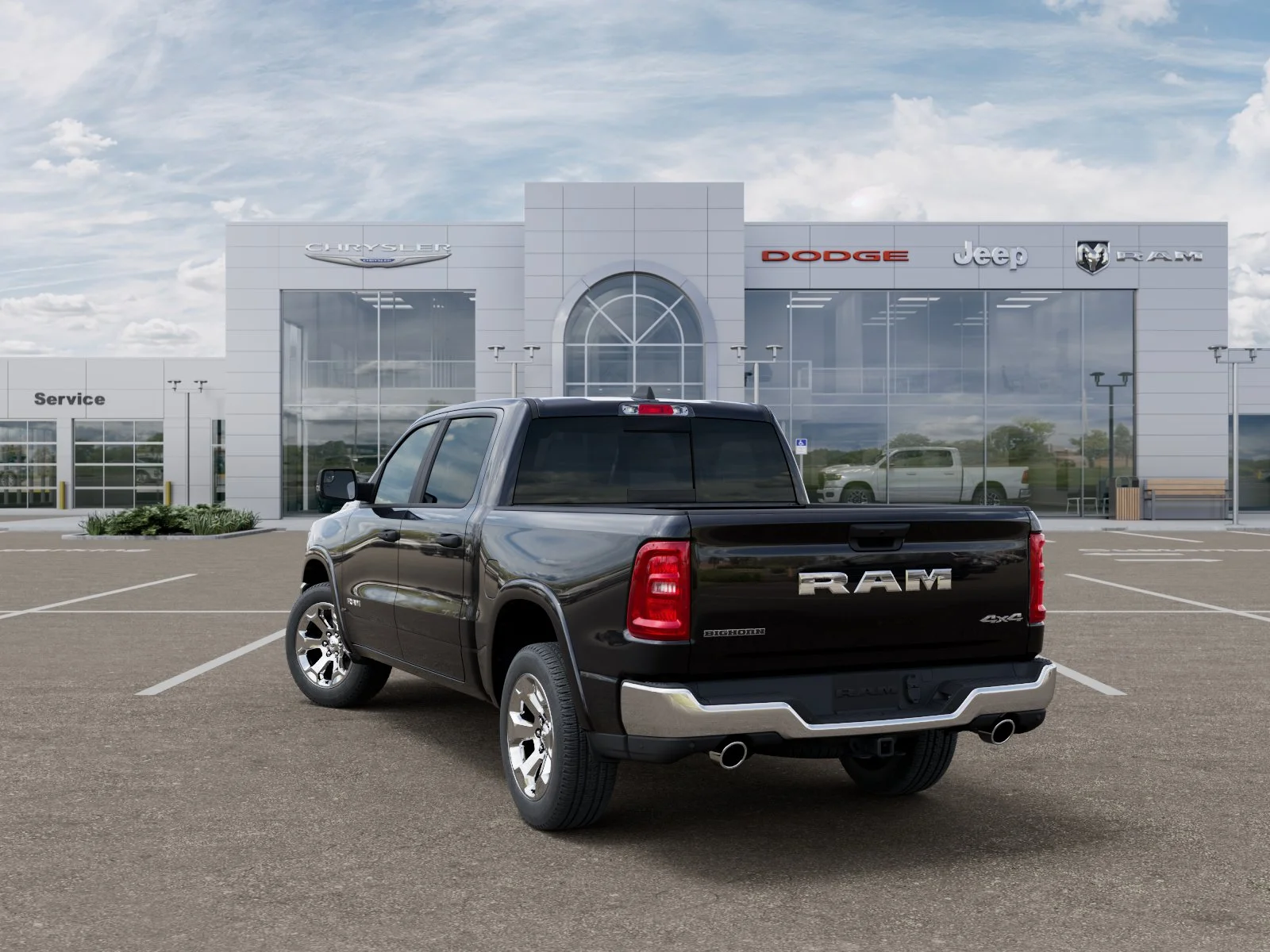 New 2026 Diamond Black Crystal Pearlcoat RAM Big Horn/Lone Star image 30