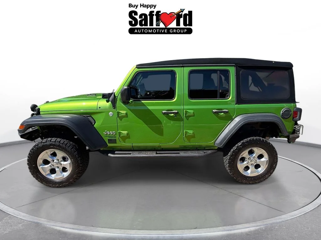 Used 2019 Green Jeep Unlimited Sport S image 5