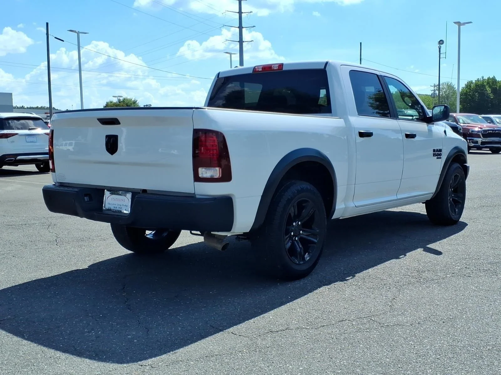 Certified Used 2024 Bright White Clearcoat Ram Warlock image 2