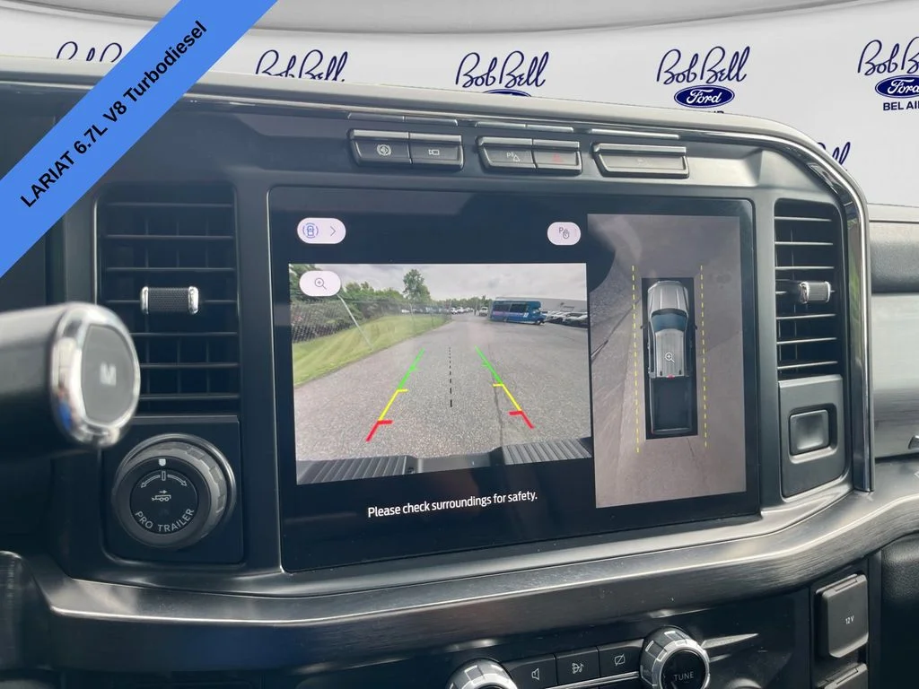 Used 2024 Antimatter Blue Metallic Ford Lariat image 18