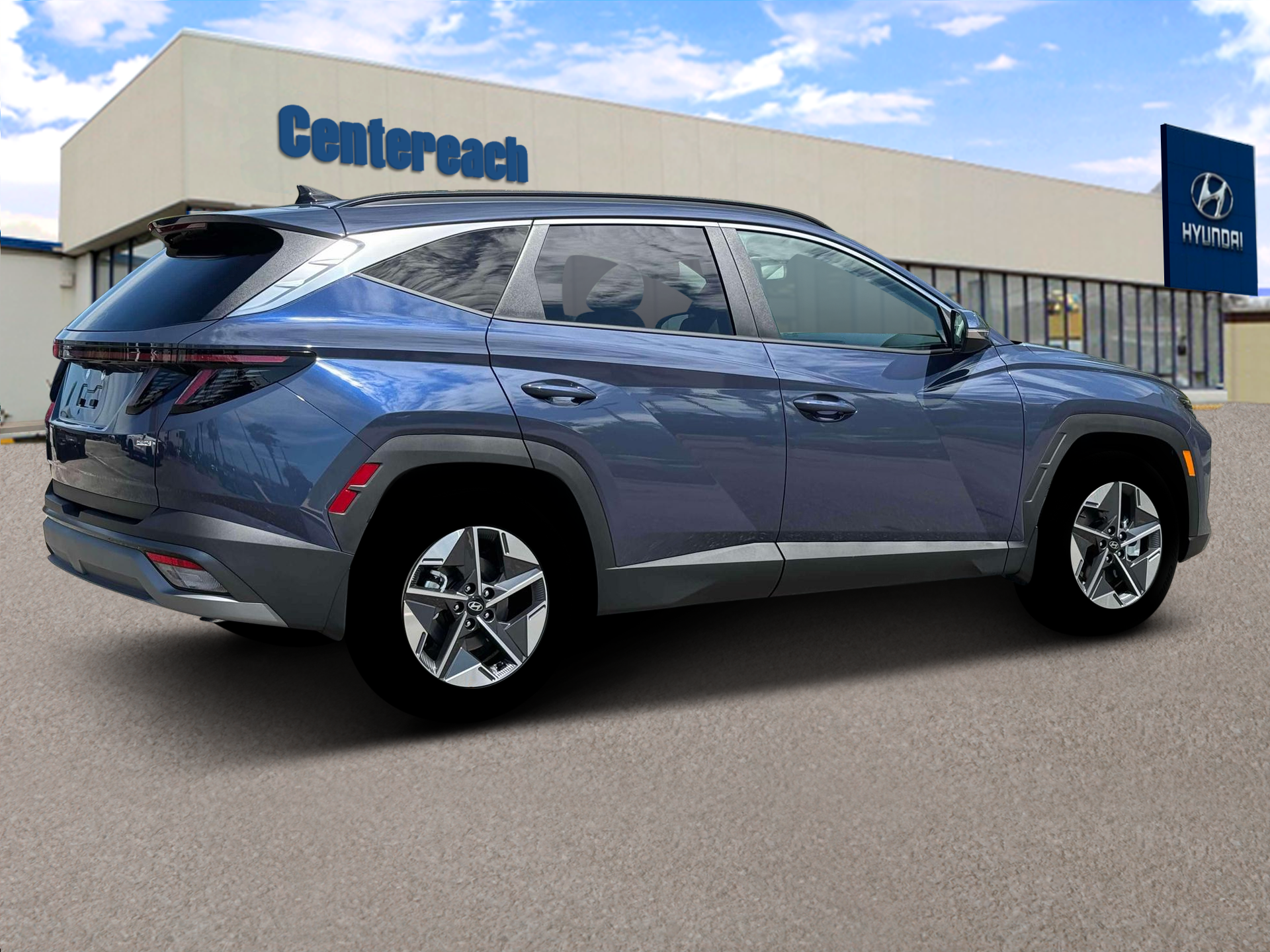 New 2026 Atlantis Blue Hyundai SEL Premium AWD image 8