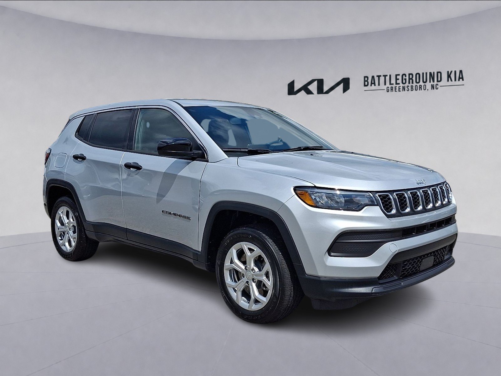 Used 2024 Silver Zynith Metallic Clearcoat Jeep Sport image 1