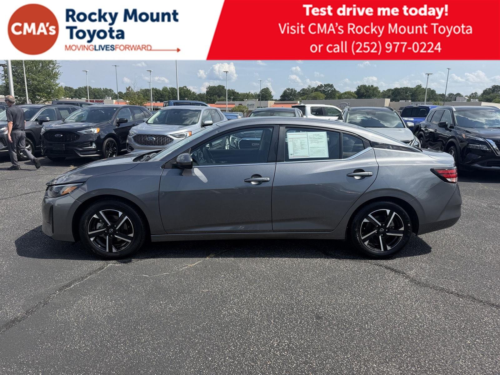 Used 2025 Gun Metallic Nissan SV image 8