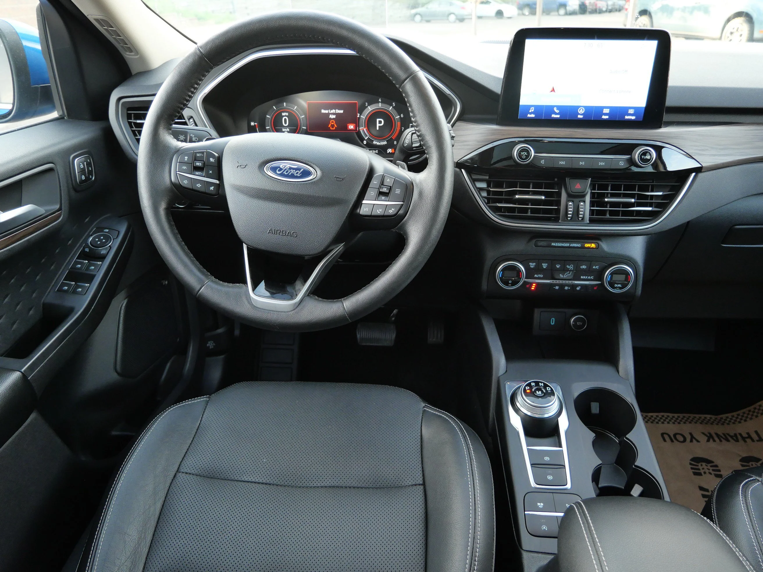 Certified Used 2020 Velocity Blue Metallic Ford Titanium image 16