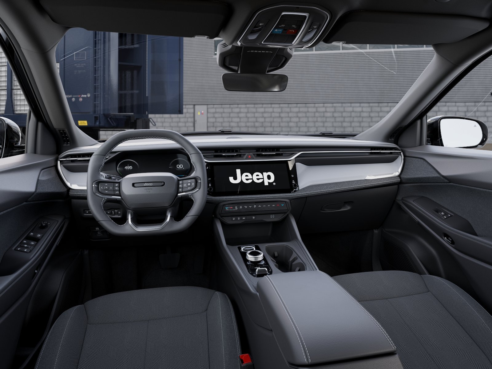 New 2027 Diamond Black Crystal Pearl-Coat Paint Jeep Laredo image 8