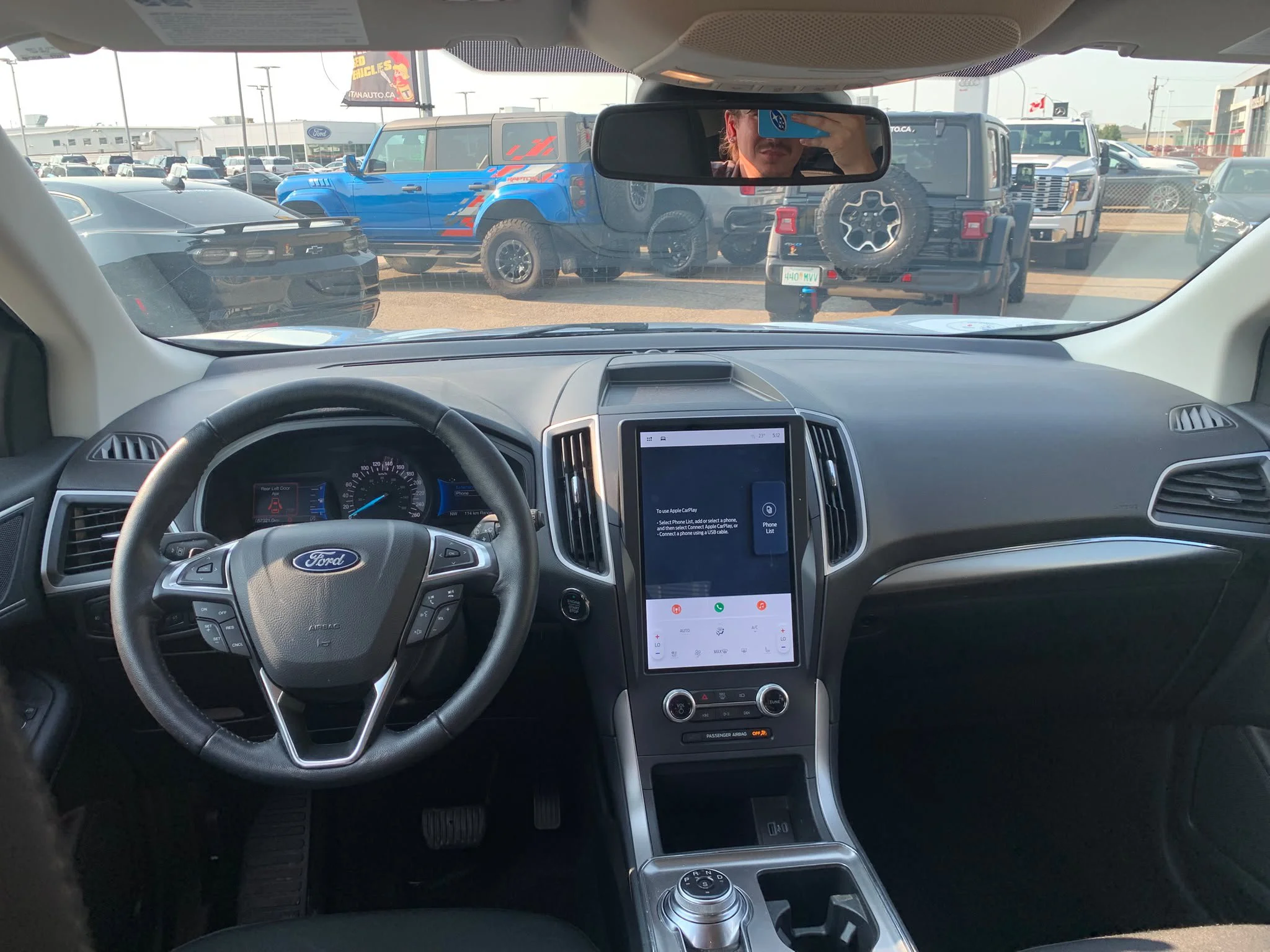 Certified Used 2022 Oxford White Ford SEL AWD*Htd Seats | Htd Wheel | Remote Start | Lane Keep Assist | Blind Spot Detection | CarPlay image 8