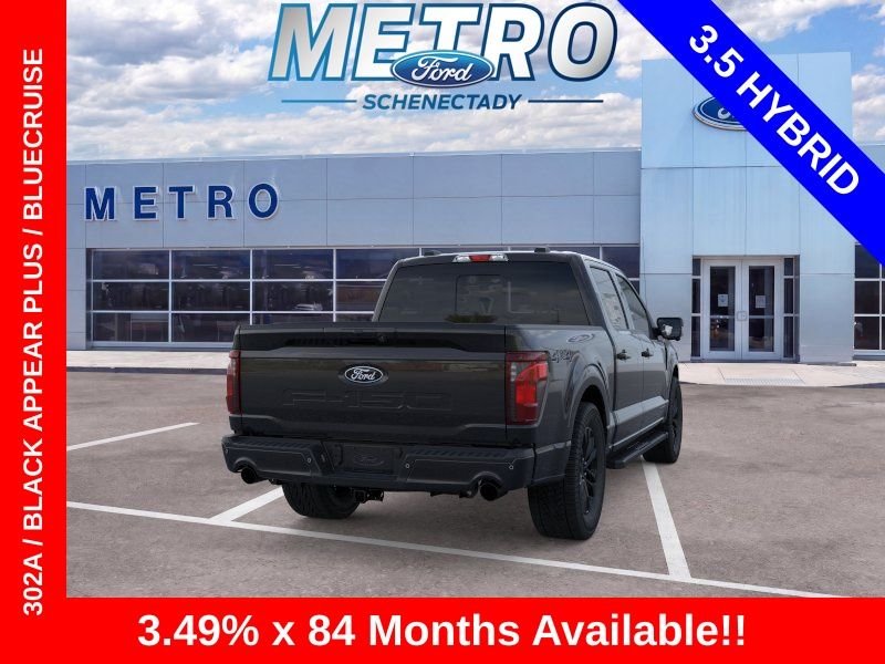 New 2026 Agate Black Metallic Ford XLT image 8