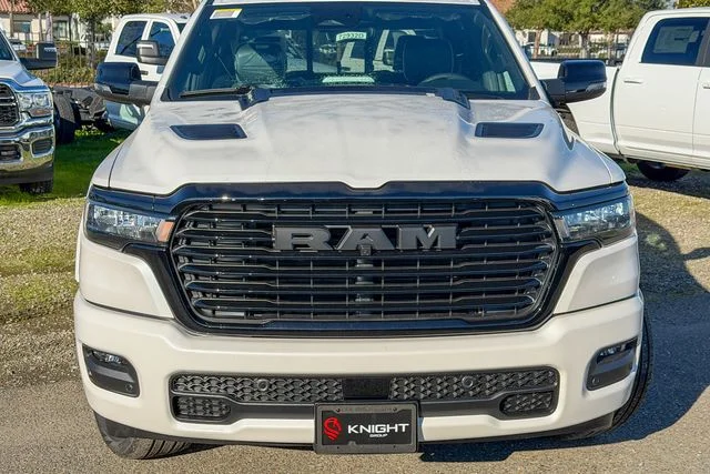 New 2026 Ivory White Tri-Coat Pearl-Coat Exterior Paint RAM Laramie image 3
