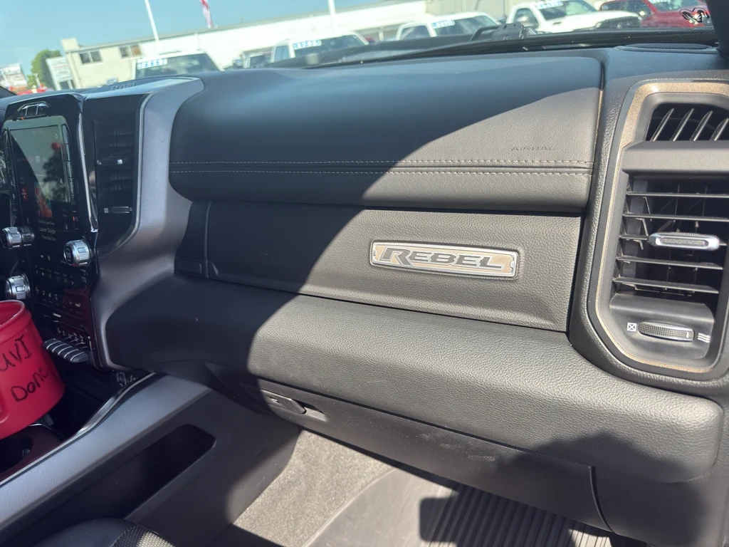 Used 2021 Billet Silver Metallic Clearcoat Ram Rebel image 15