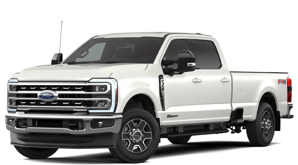 New 2026 Star White Metallic Tri-Coat Ford Lariat image 1