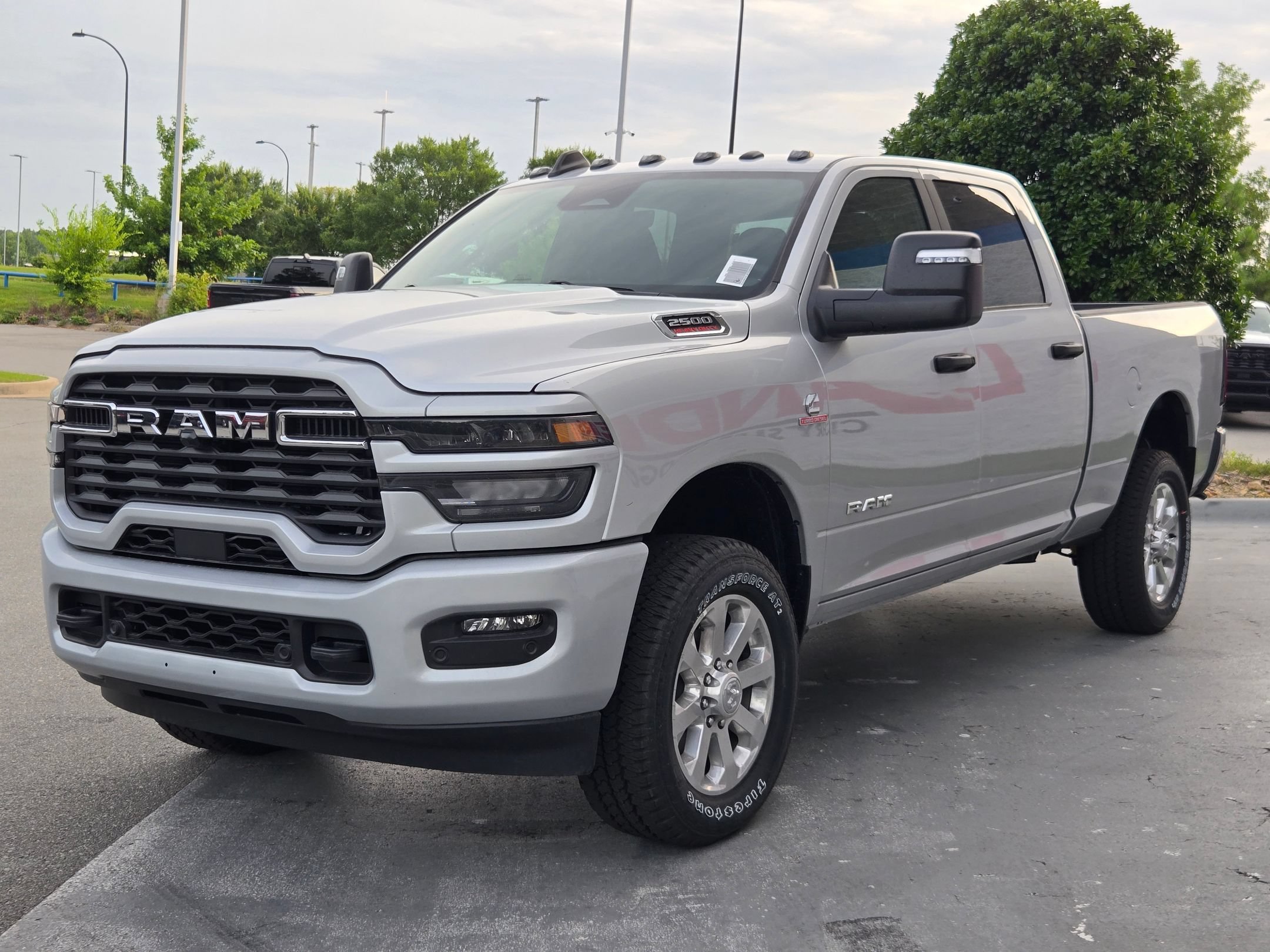 New 2026 Silver-Zynith Exterior Paint RAM Big Horn image 3