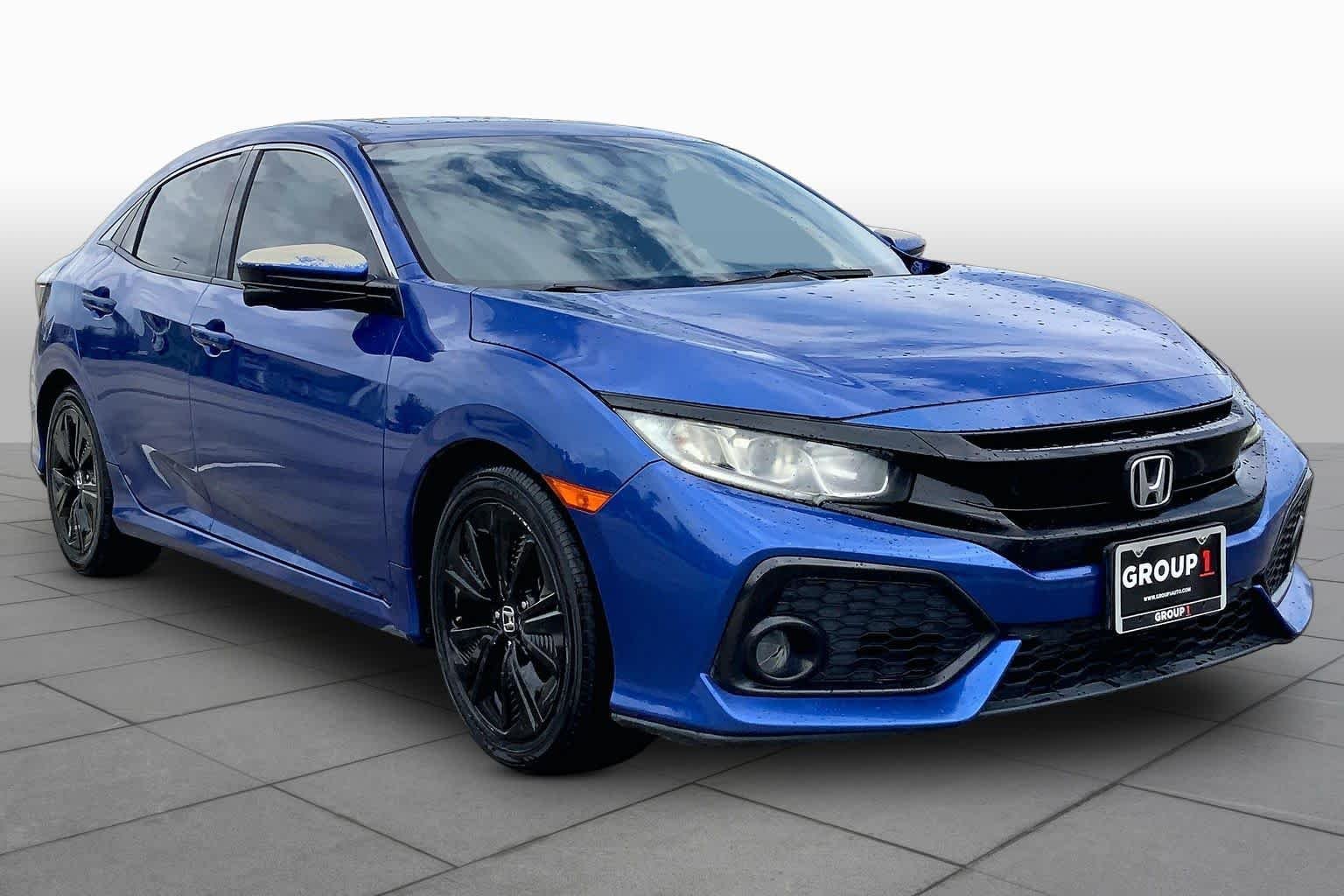 Used 2017 Aegean Blue Metallic Honda EX-L Navi image 3
