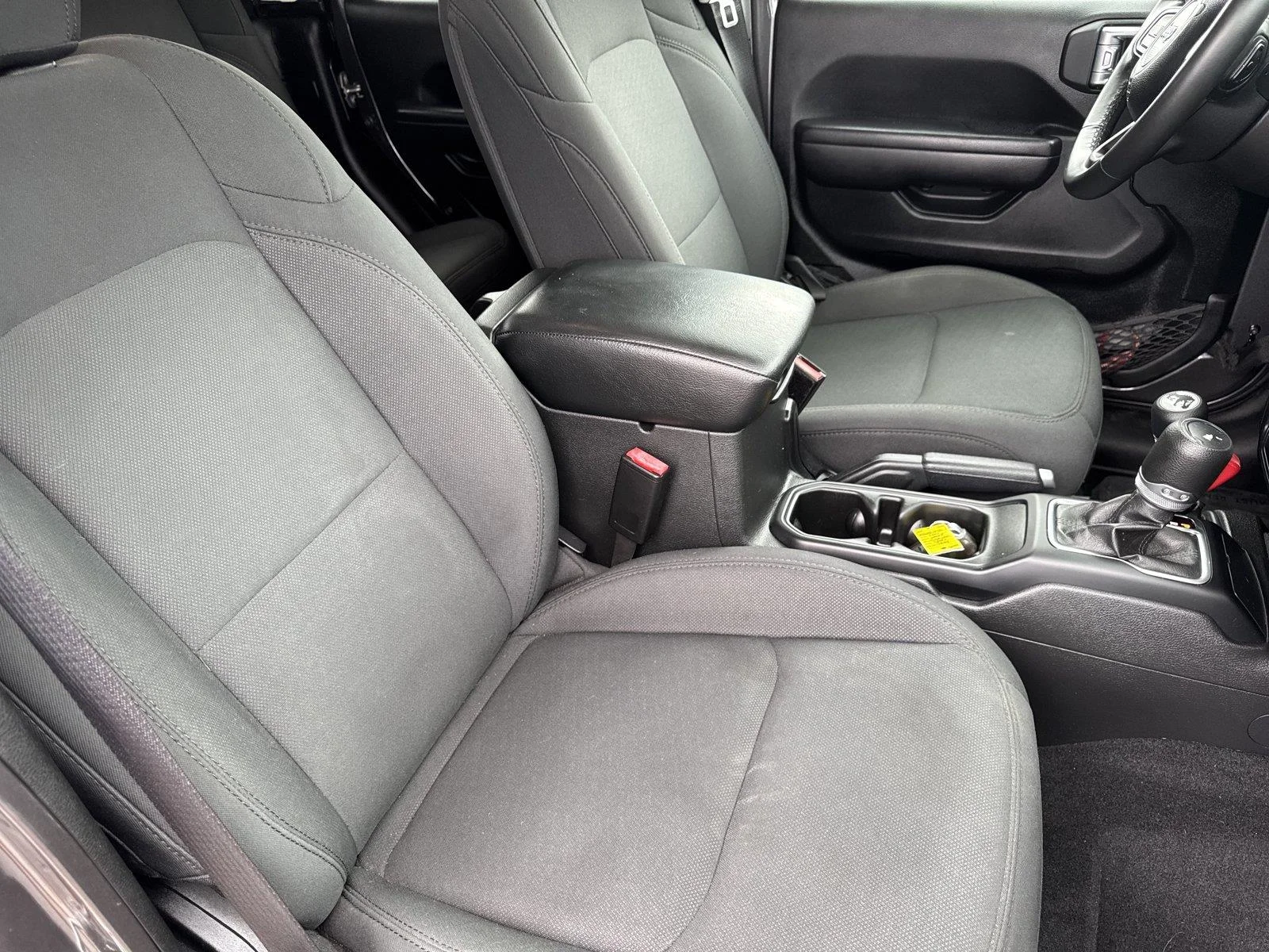 Used 2021 Granite Crystal Metallic Clearcoat Jeep Sport S image 34