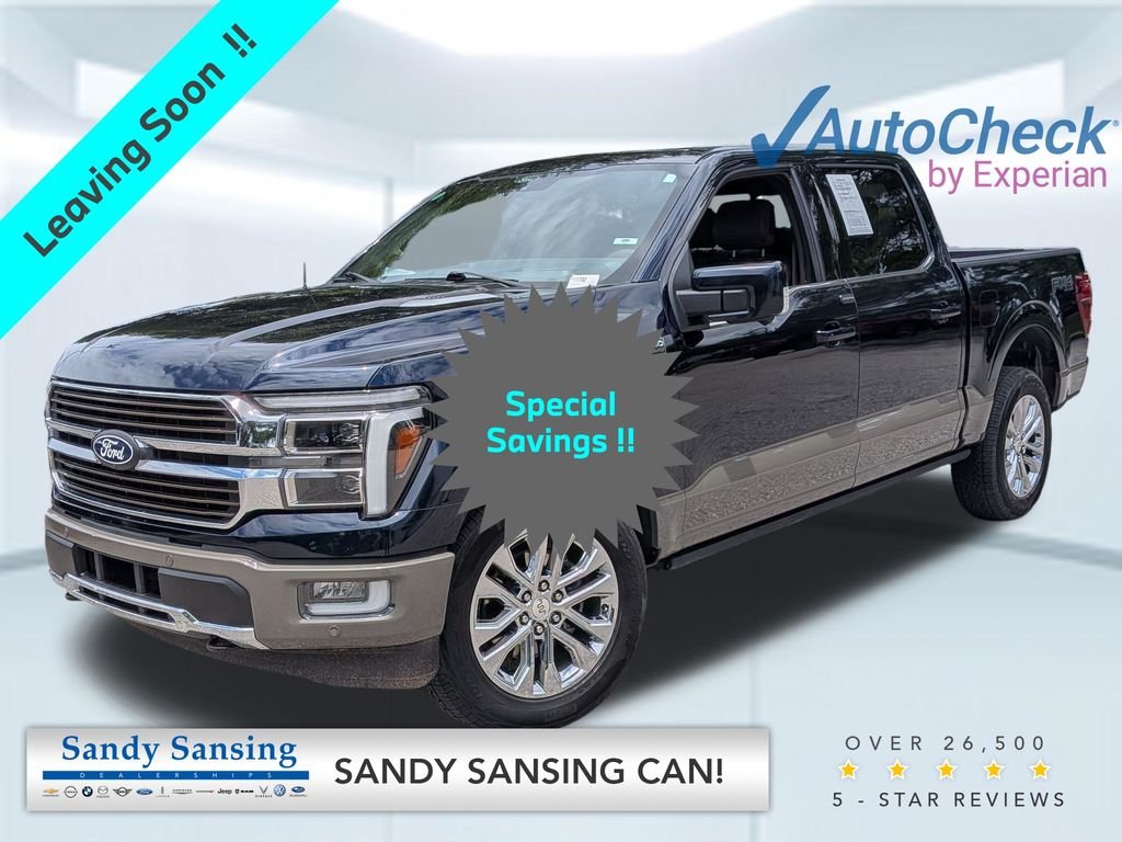 Used 2025 Blue Ford King Ranch image 1