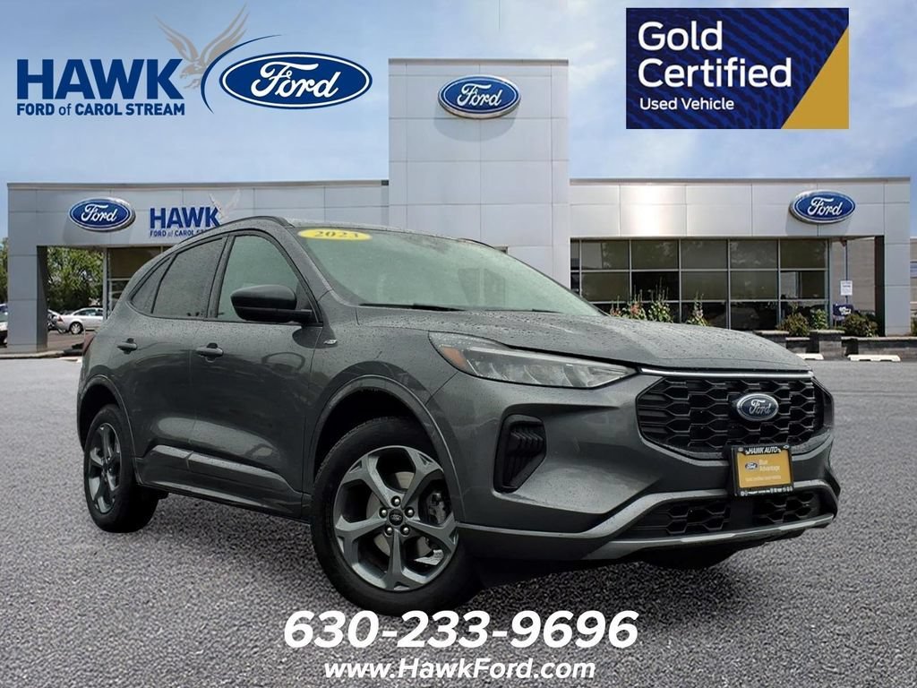 Certified Used 2024 Gray Ford ST-Line image 1