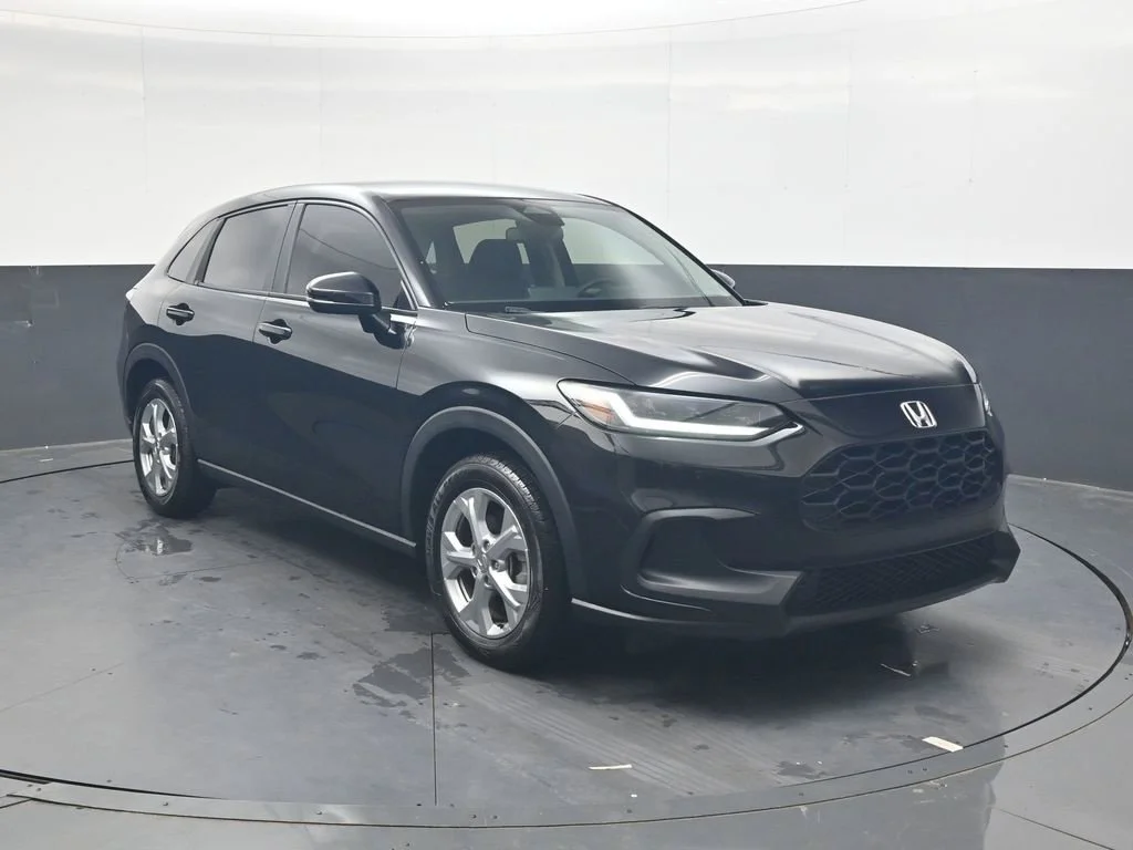 Used 2023 Crystal Black Pearl Honda LX image 2
