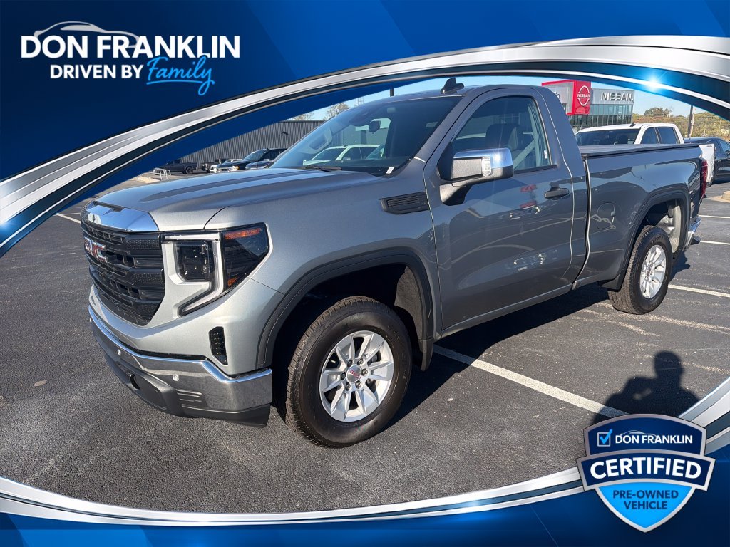 Certified Used 2024 Silver GMC Pro image 1