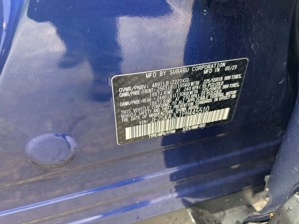 Used 2023 Blue Subaru Sport image 11