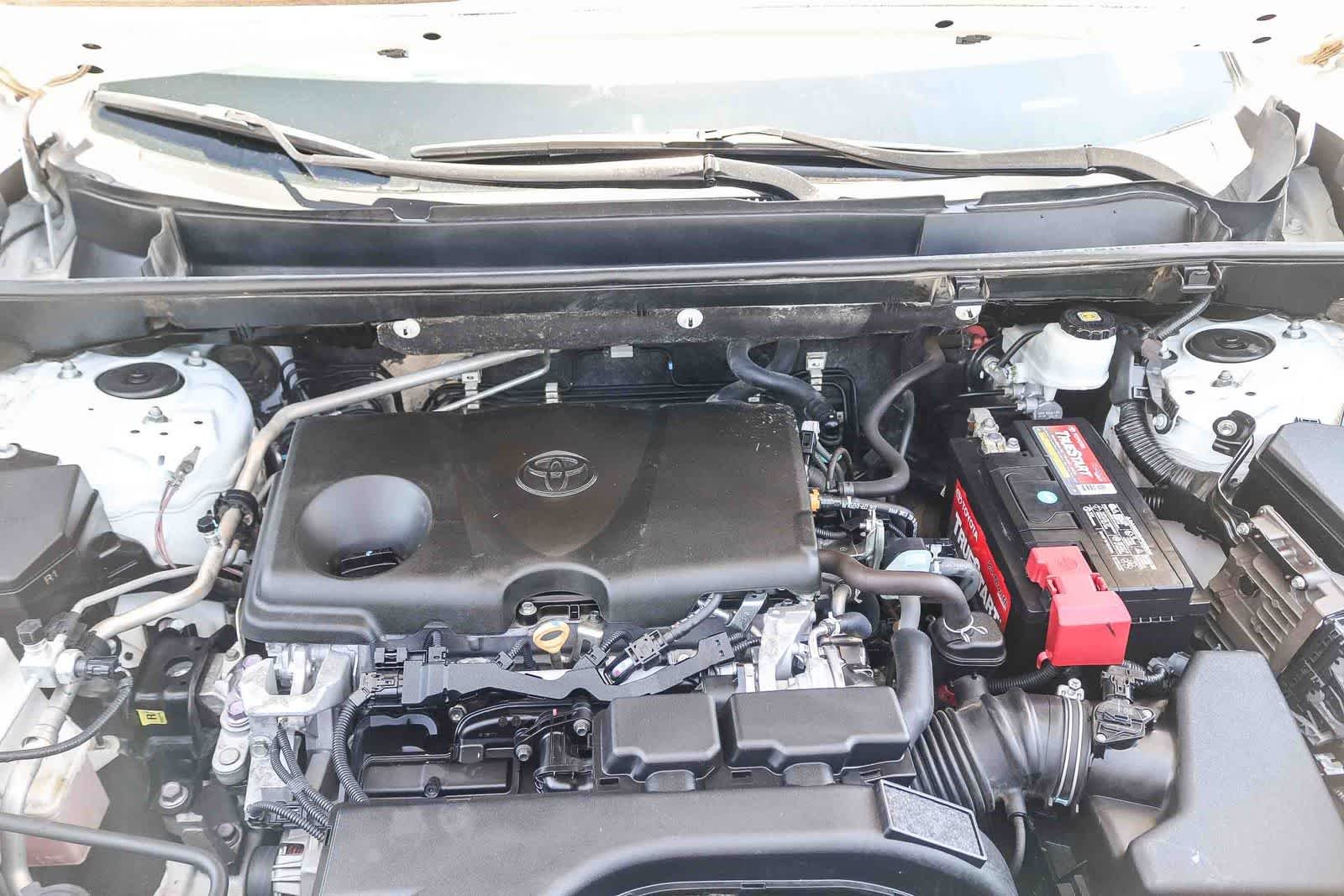Used 2021 Super White Toyota LE image 25