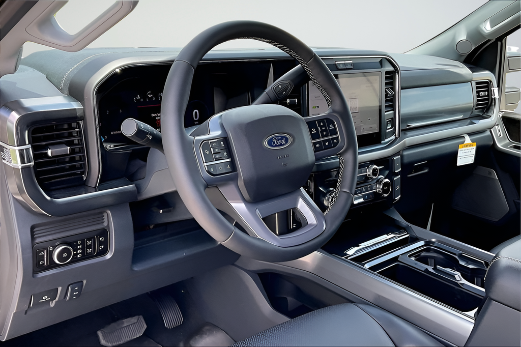 New 2026 Star White Metallic Tri-Coat Ford Lariat image 7