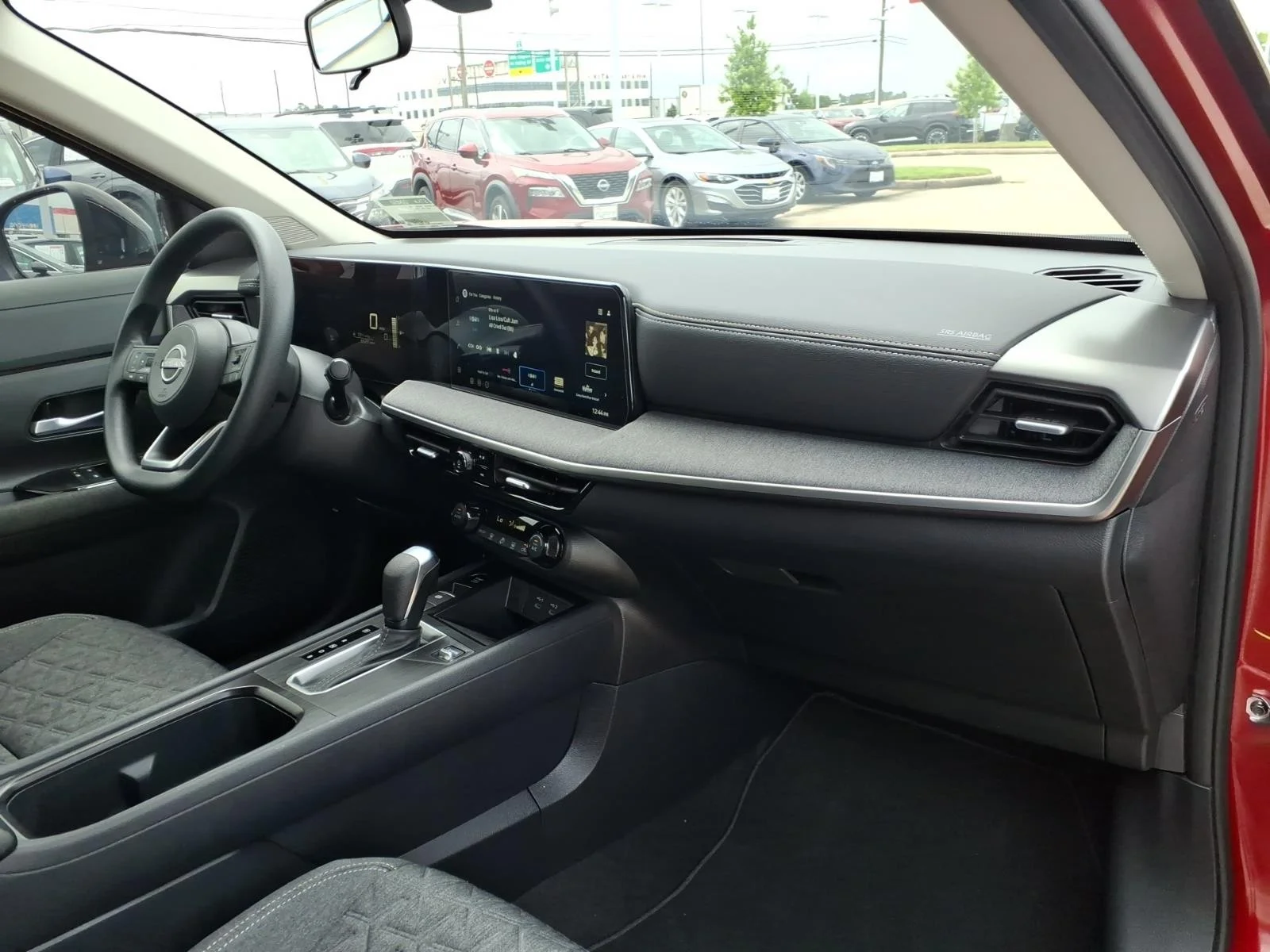 2026 Nissan Kicks SV Red at Robbins Nissan