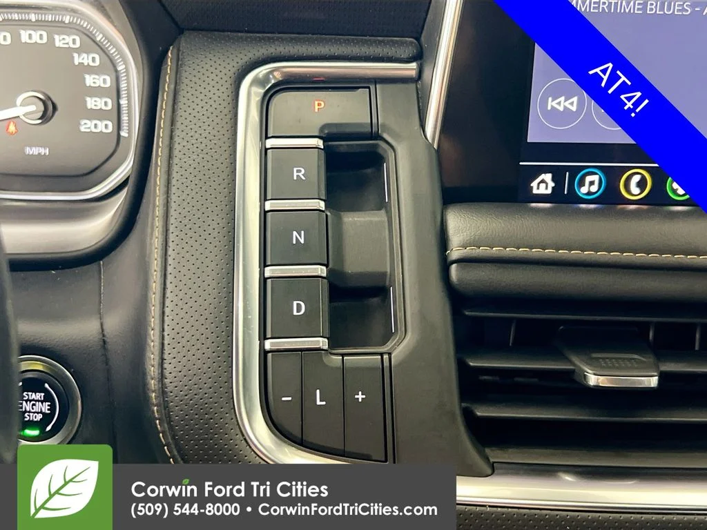 Used 2021 Black GMC AT4 image 10