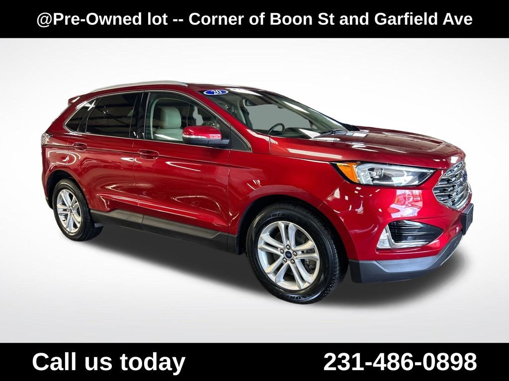 Used 2020 Red Ford SEL image 7
