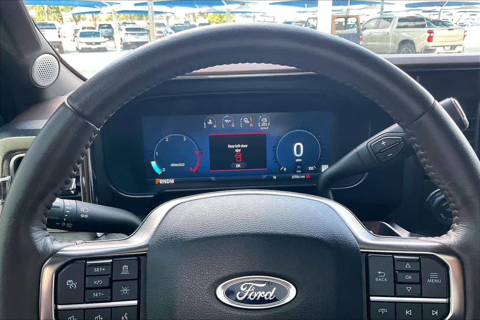 Used 2024 Glacier Gray Metallic Tri-Coat Ford King Ranch image 26