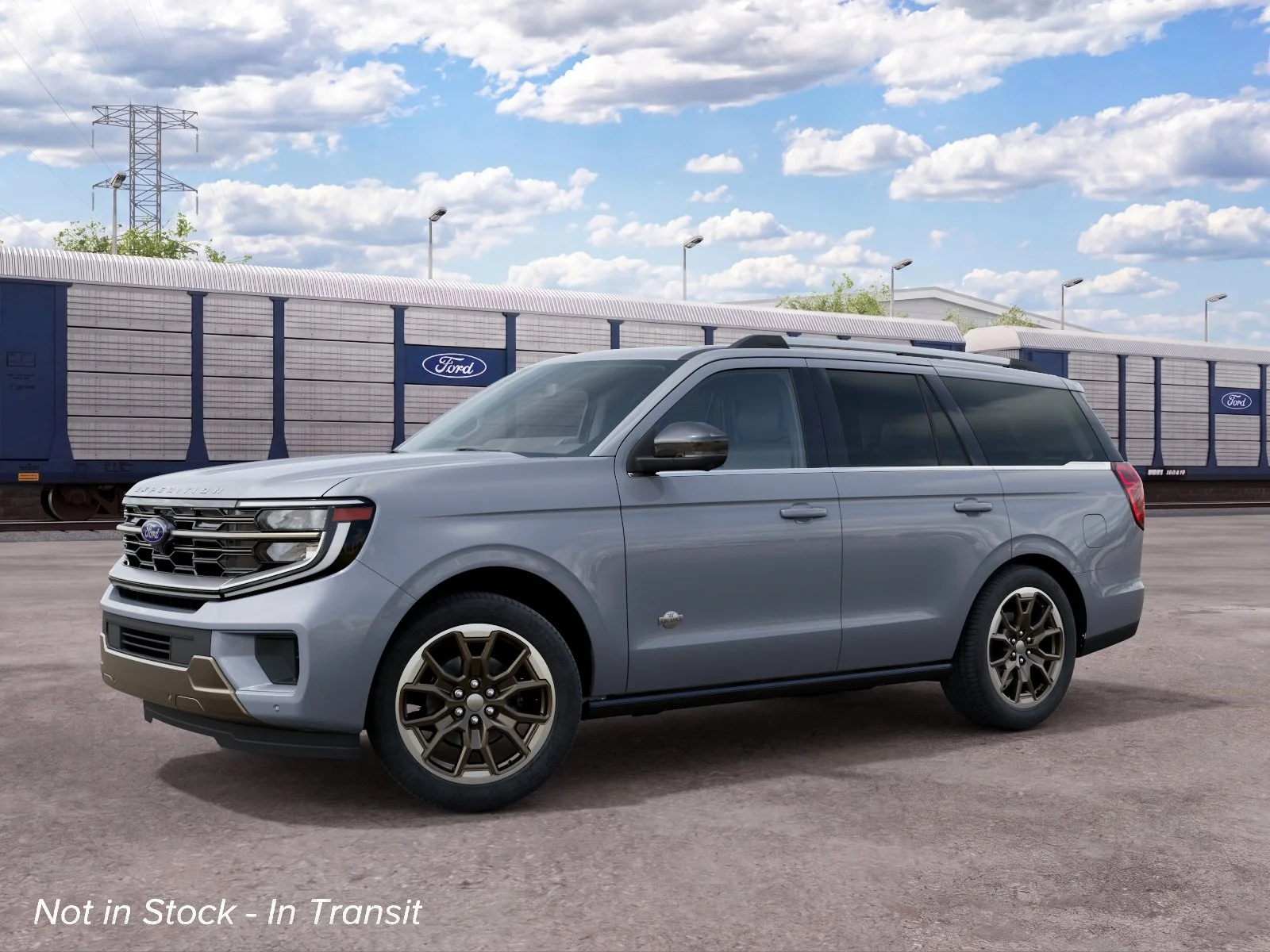 New 2027 Glacier Gray Metallic Tri-Coat Ford King Ranch® image 1
