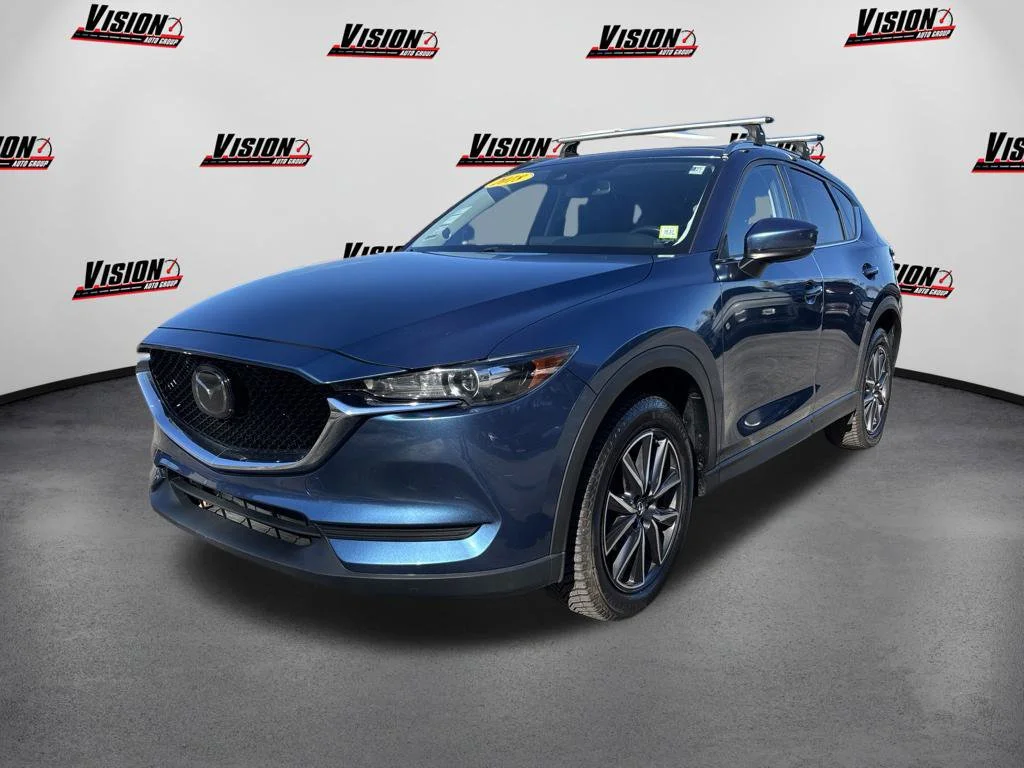 Used 2018 Blue Mazda Touring image 1
