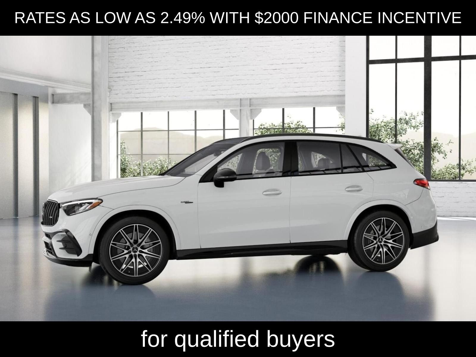 New 2026 Polar White Mercedes-Benz GLC 43 AMG® image 36