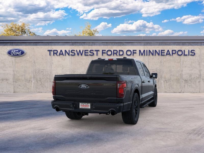 New 2026 Agate Black Metallic Ford XLT image 8