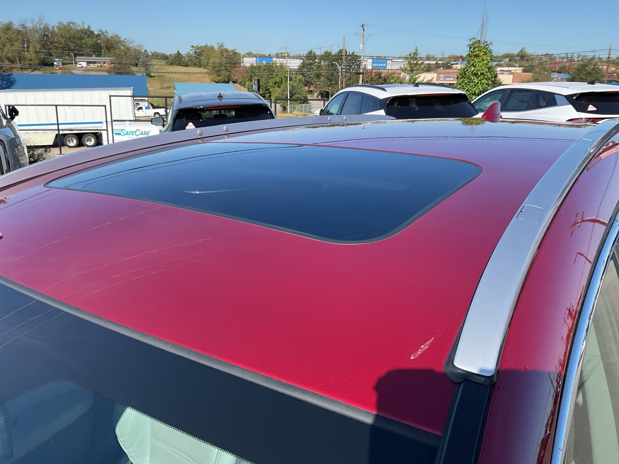 Used 2021 Radiant Red Metallic Honda Touring image 6