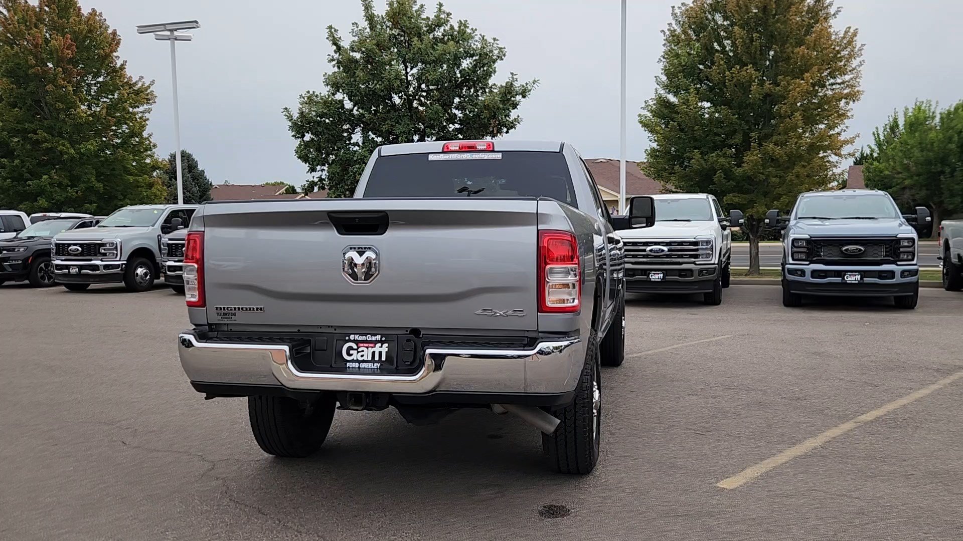 Used 2024 Billet Silver Metallic Clearcoat Ram Big Horn image 17