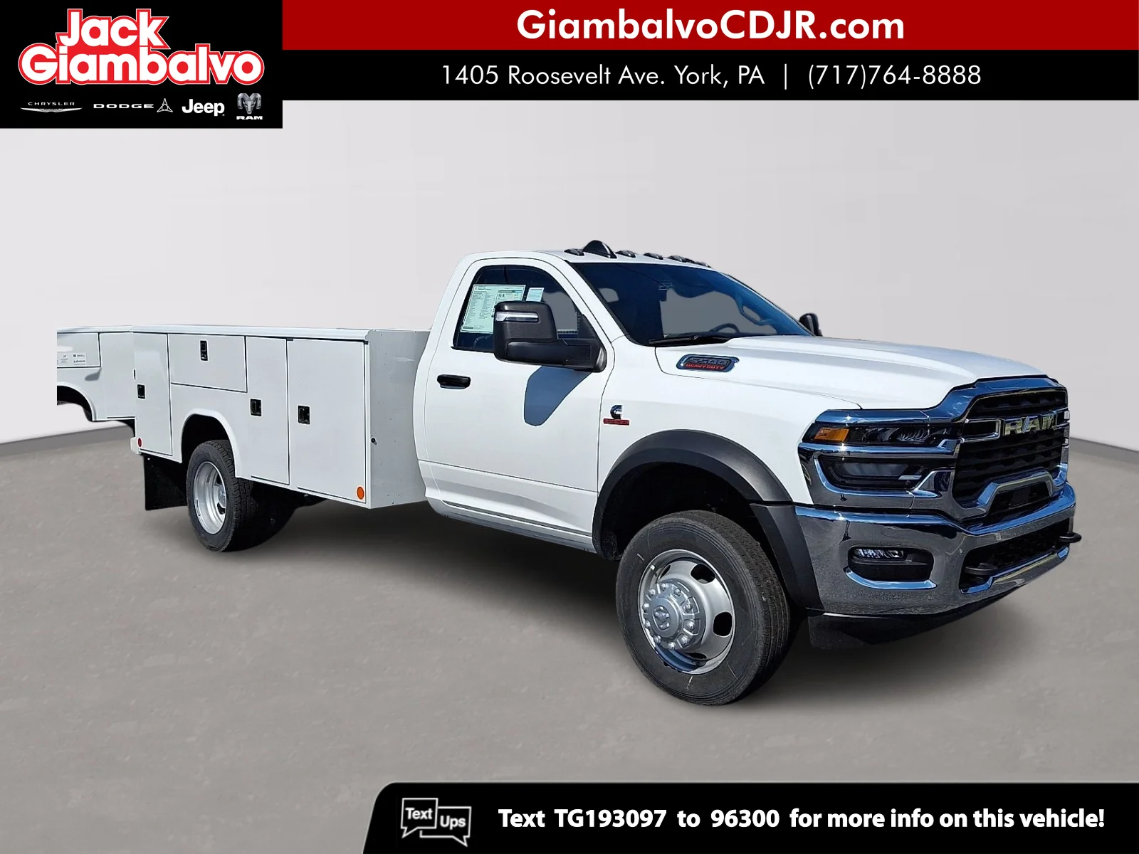2026 RAM 5500 Tradesman 4X4 Reg Cab LWB DRW 169" WB's photo
