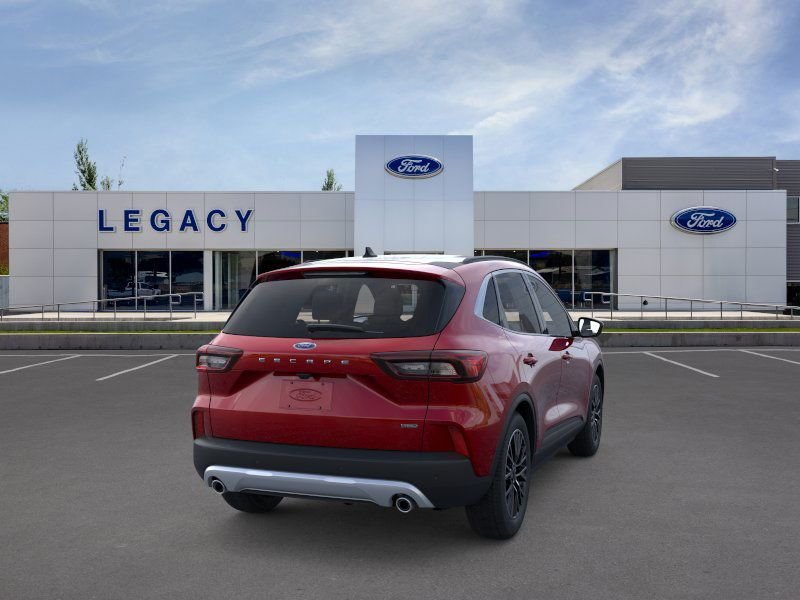 New 2025 Rapid Red Metallic Tinted Clearcoat Ford Plug-in Hybrid image 8