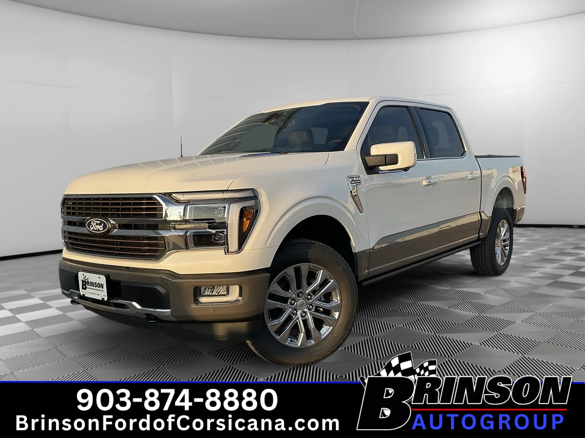 New 2026 Star White Metallic Tri-Coat Ford King Ranch® image 1