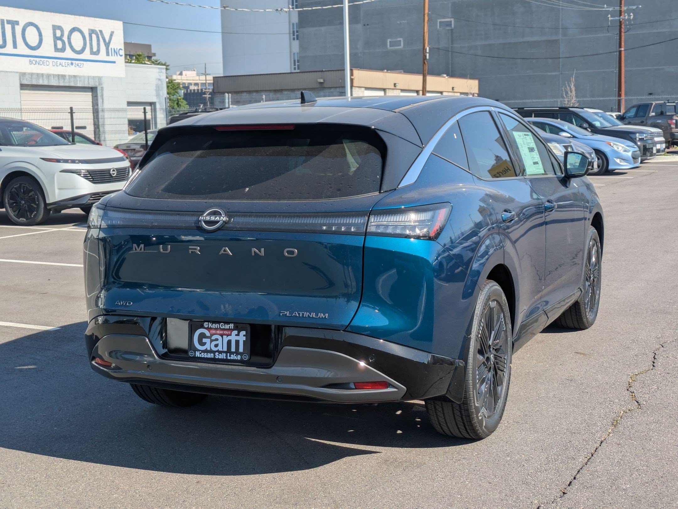 New 2026 Aurora Blue Pearl Metallic/Super Black Nissan Platinum image 3