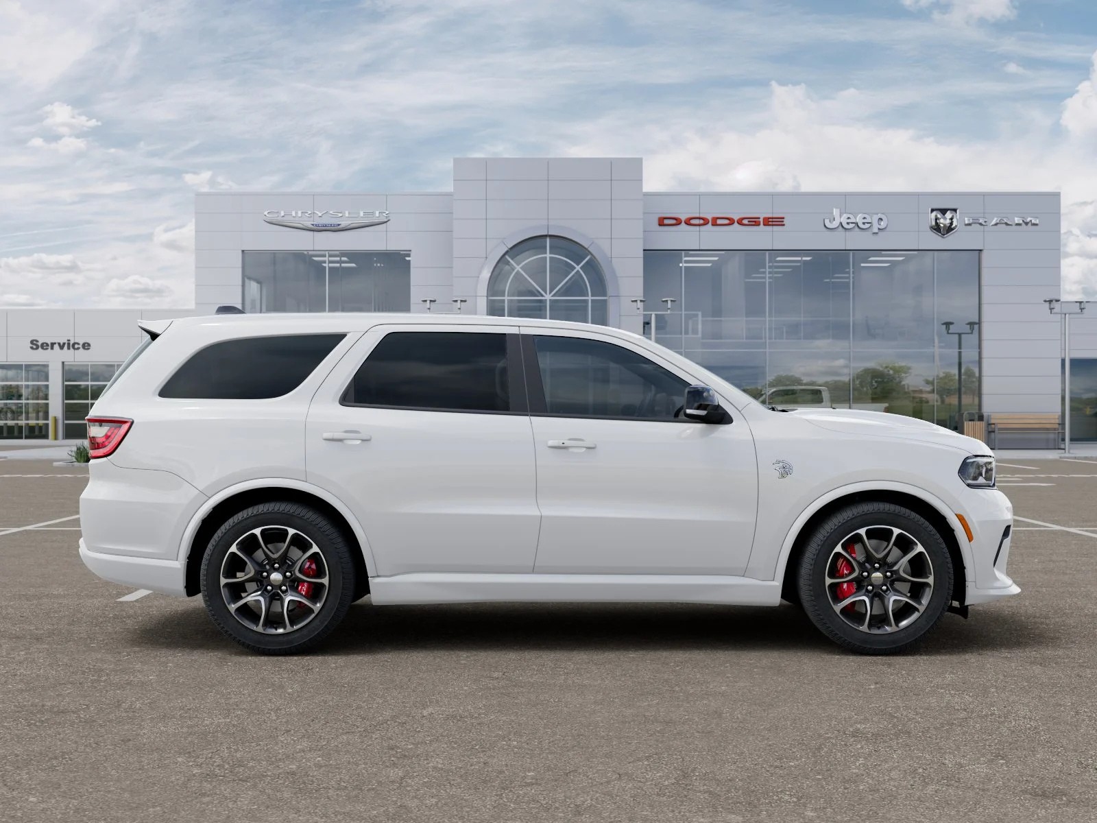 New 2026 White Knuckle Clear-Coat Exterior Paint Dodge SRT Hellcat image 47