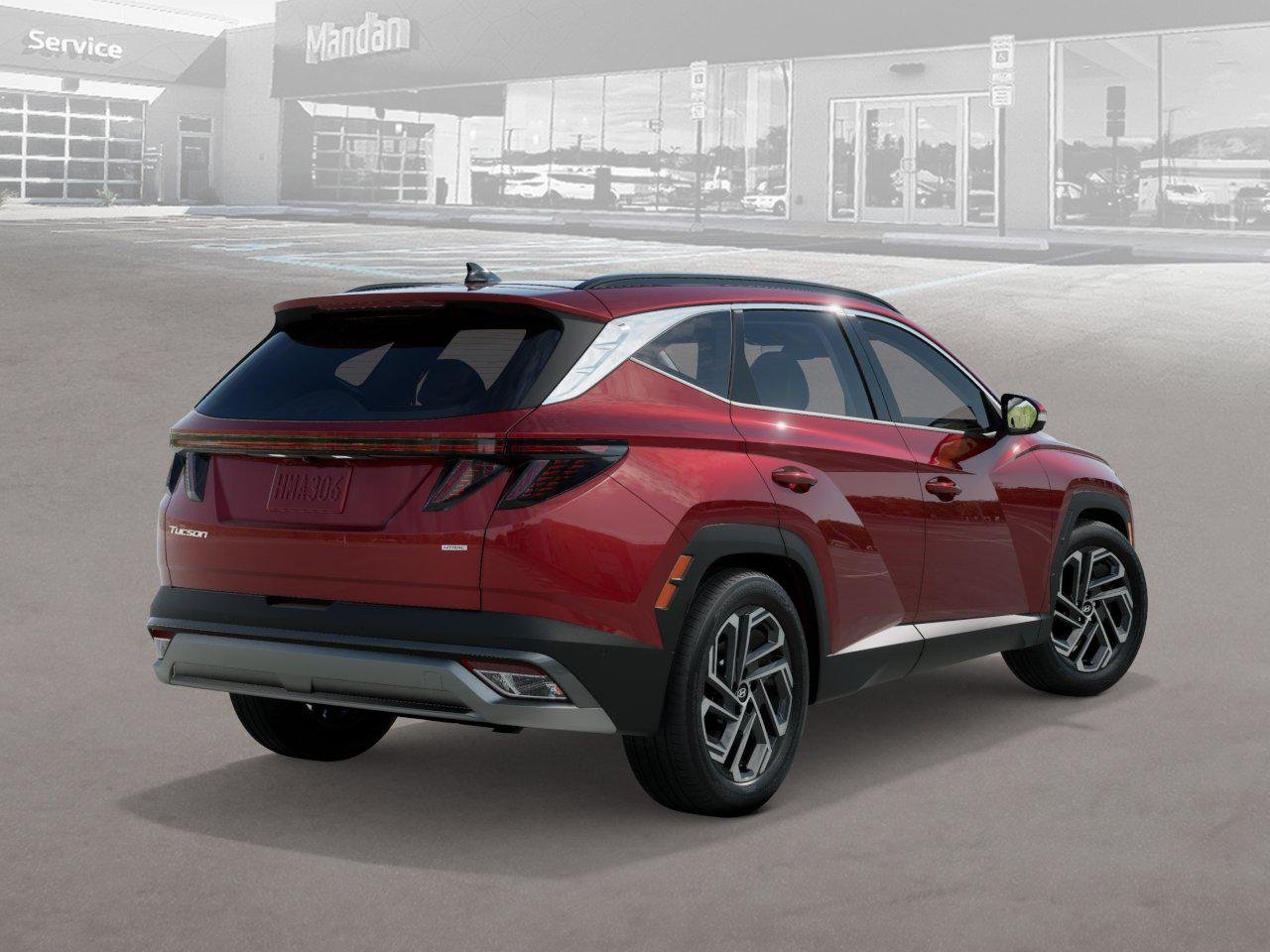 New 2026 Red Hyundai Limited AWD image 4