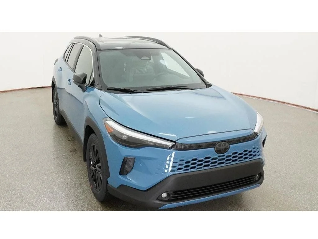 New 2026 Cavalry Blue with Jet Black roof Toyota Hybrid XSE image 18