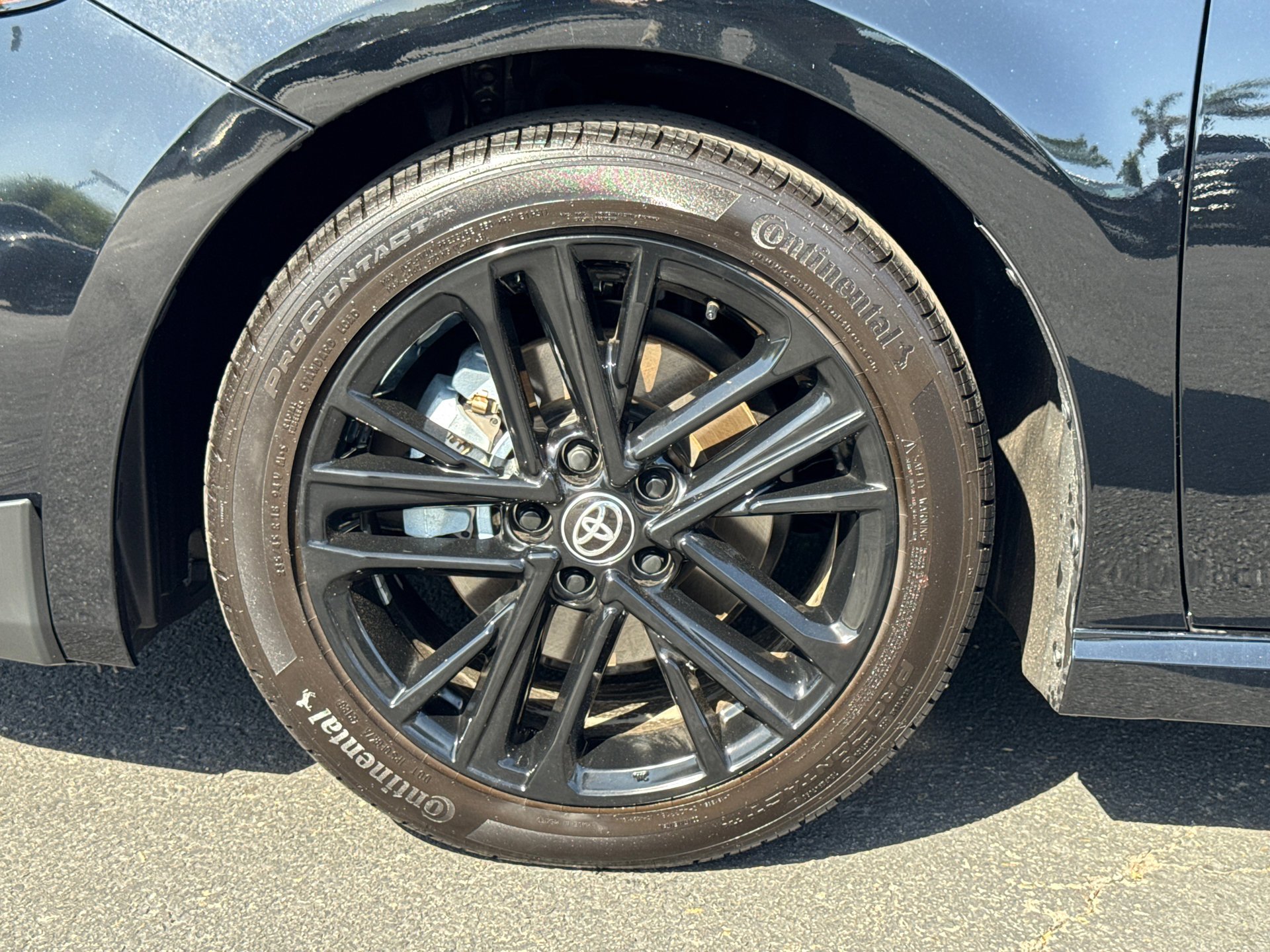 Certified Used 2026 Midnight Black Metallic Toyota SE image 6