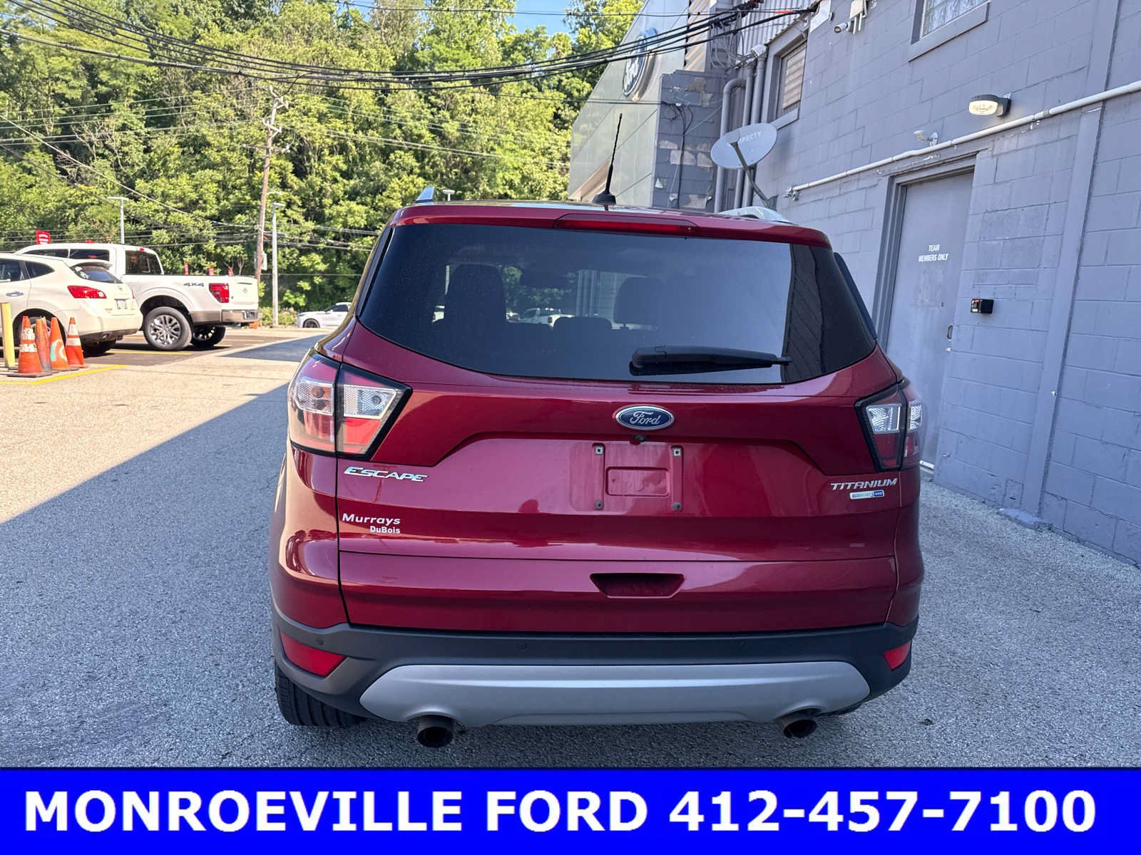 Used 2017 Ruby Red Metallic Tinted Clearcoat Ford Titanium image 5