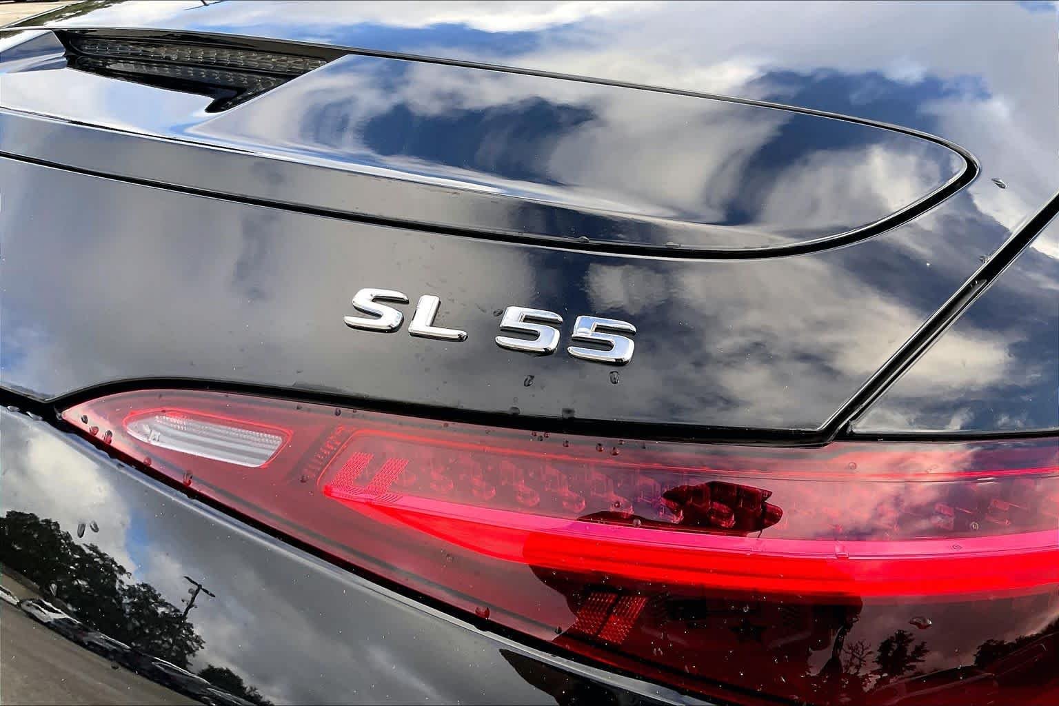Certified Used 2022 Obsidian Black Metallic Mercedes-Benz AMG® SL 55 image 10