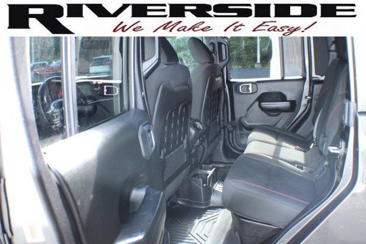 Used 2022 Granite Crystal Metallic Clearcoat Jeep Rubicon image 12