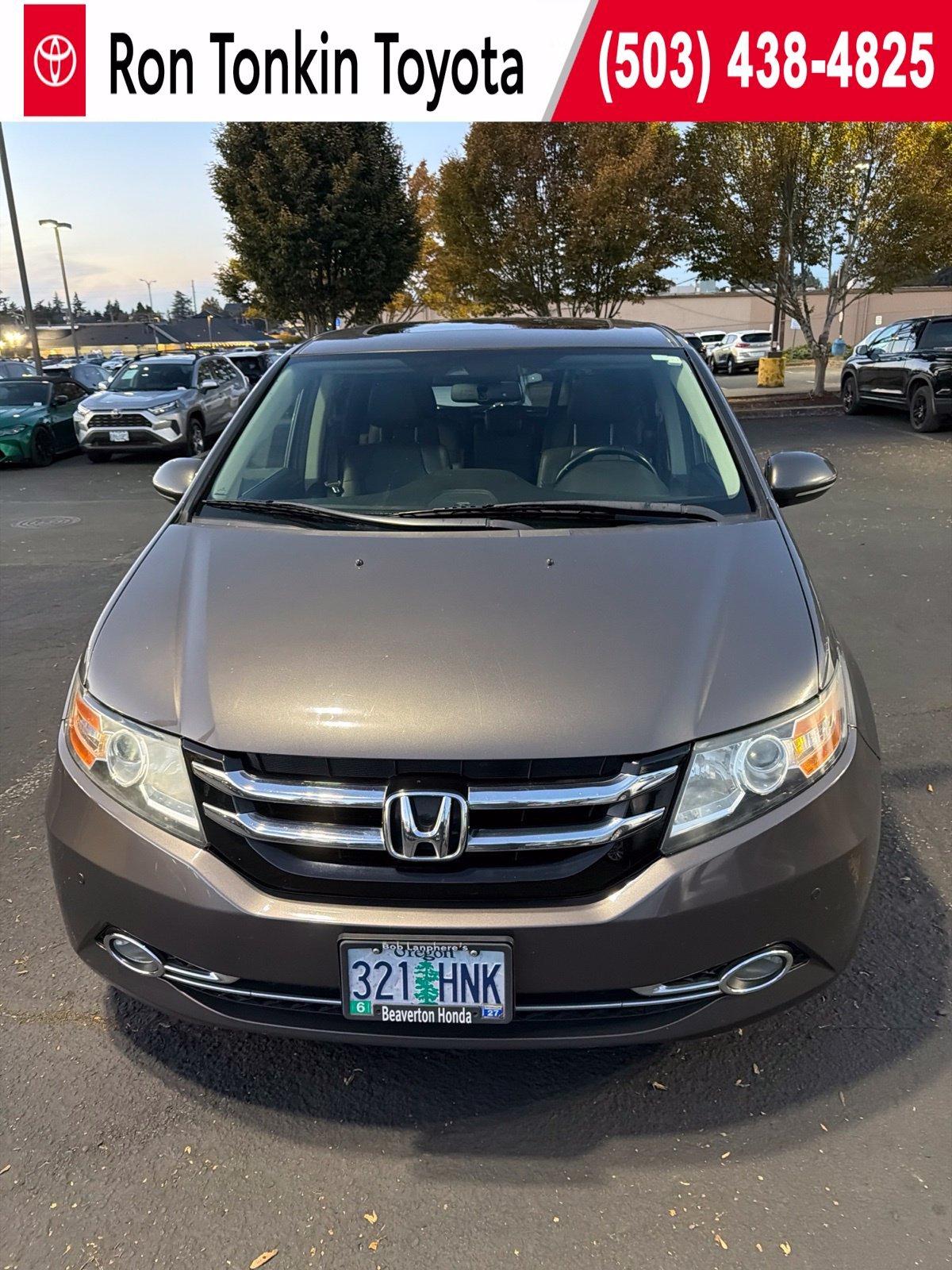 Used 2015 Modern Steel Metallic Honda Touring image 1