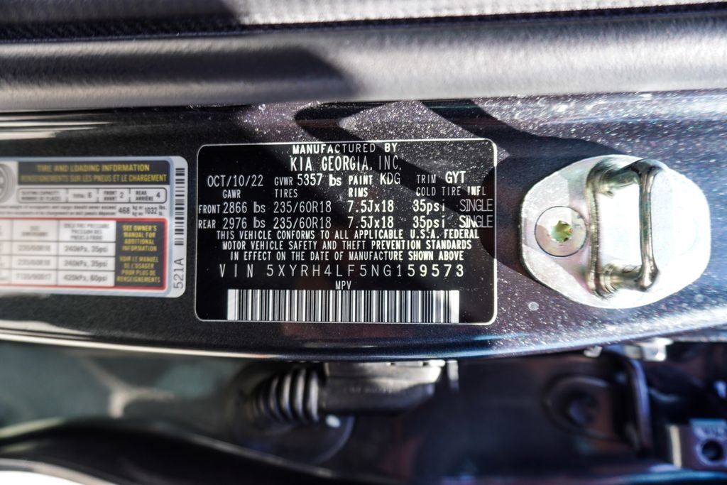 Used 2022 Gray Kia EX image 44