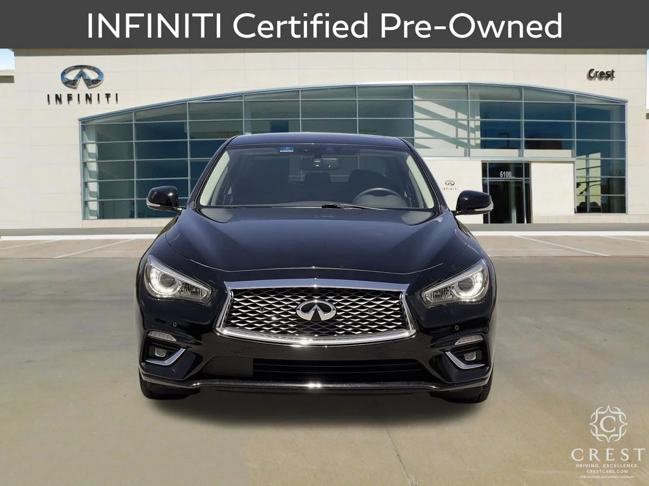 Certified Used 2023 Black Obsidian INFINITI LUXE image 9