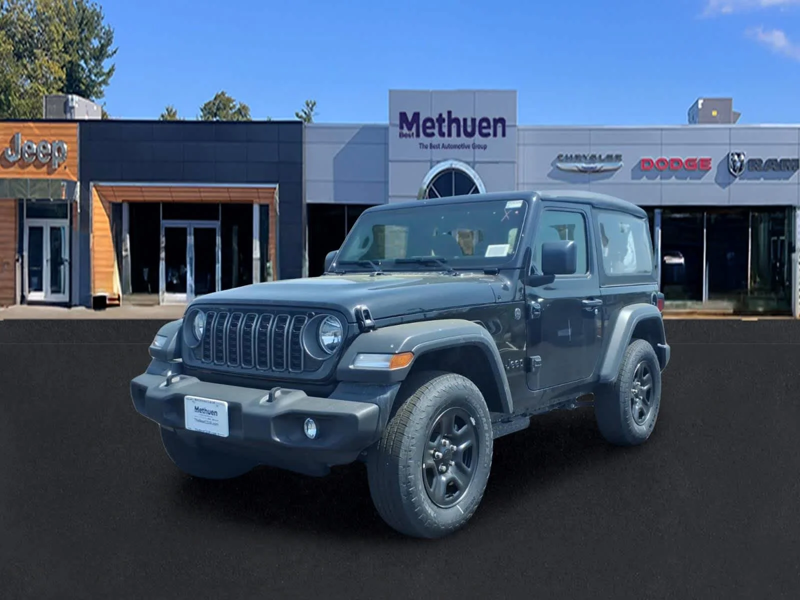 New 2026 Black Clear-Coat Exterior Paint Jeep Sport image 3