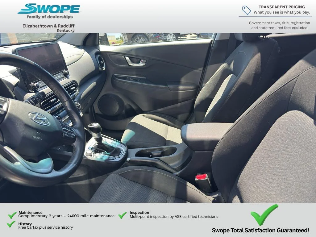 Used 2023 LUNAR WHITE Hyundai SEL image 14